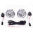 LED Fog Light Daytime Running Light Kit for Mini Cooper S R56 R57 R58 R59 Mk2