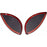 Straight Line Angry Eye Headlight Eyebrow Covers – Gloss Black for MINI F-Series (2014–2023)