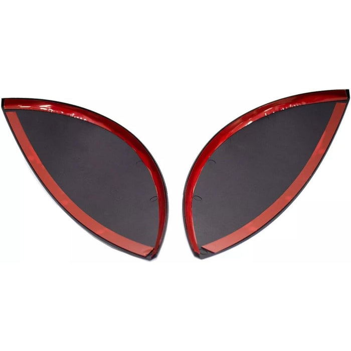 Straight Line Angry Eye Headlight Eyebrow Covers – Gloss Black for MINI F-Series (2014–2023)