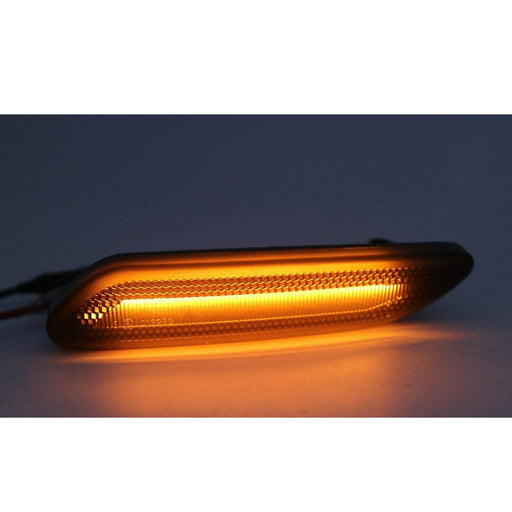 Black Lens LED Side Marker Signal Lights Compatible With Mini Cooper Countryman R60 / Paceman R61 (2010–2016)