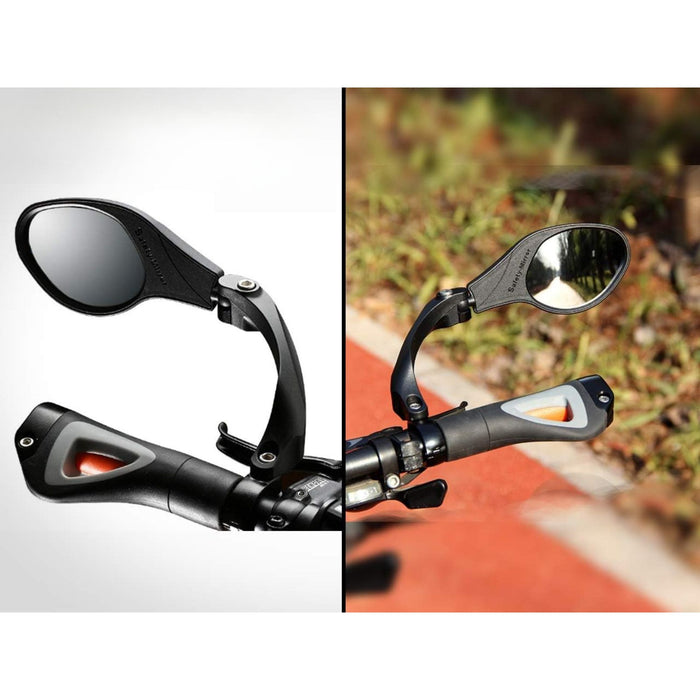 Fully Adjustable Magic Bike Electric Bicycle Rear View Handlebar Mirror – Left Side