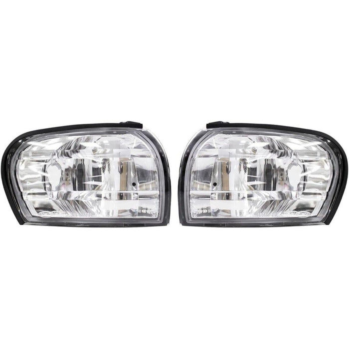 Crystal Clear Corner Lights (E-Mark) for Subaru Impreza GC8 / CC8A (1992–2000)
