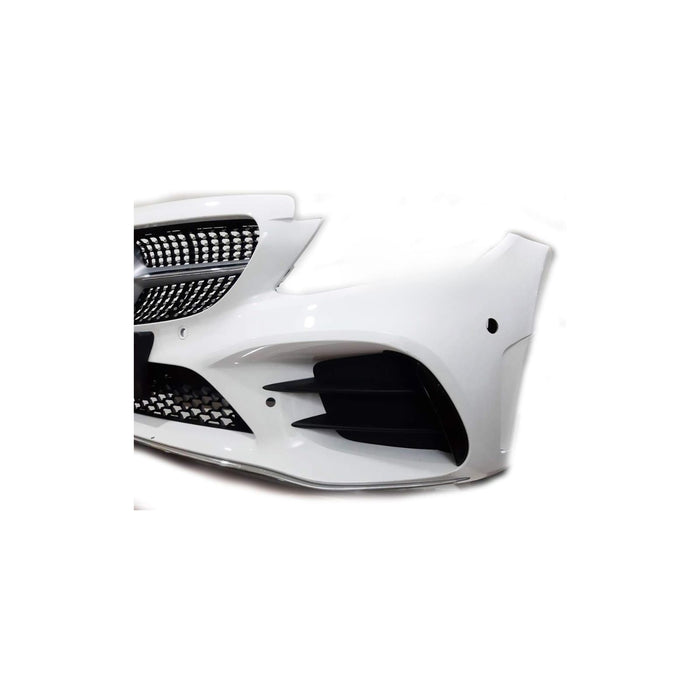 Front Bumper Canards Flaps Vent Compatible With Mercedes-Benz W205 C43 AMG (2019+)