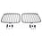 Front Headlight Grille Guards (Black) – For Mercedes-Benz G-Class W463A G500 (2018+)