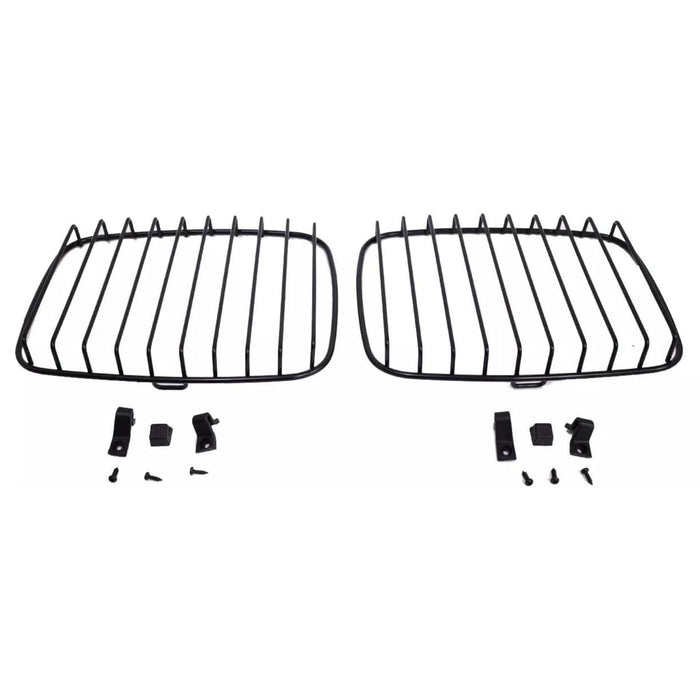 Front Headlight Grille Guards (Black) – For Mercedes-Benz G-Class W463A G500 (2018+)