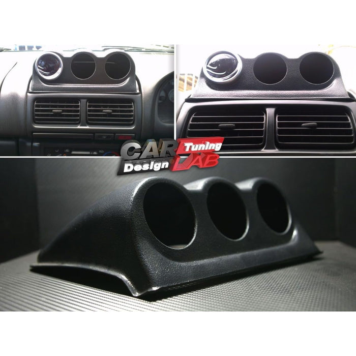 52mm Triple Dash Gauge Meter Pod – Triple Gauge Holder for Subaru Impreza WRX GC8 MK1