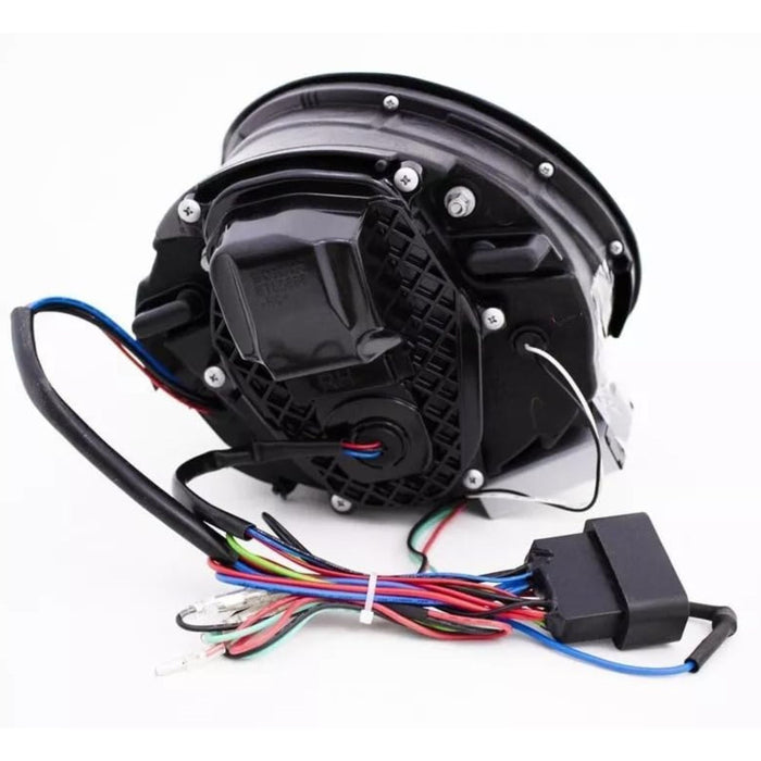 LED Projector Headlights with High/Low Beam for Volkswagen Beetle 2006–2011 Black