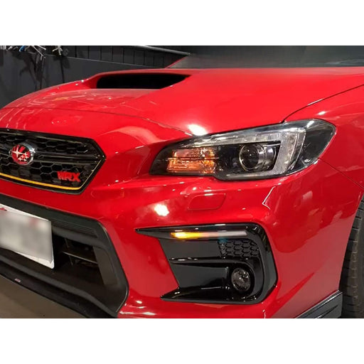 Sequential LED Turn Signal + DRL Bezel Lights Compatible With Subaru WRX STI 2018-2020