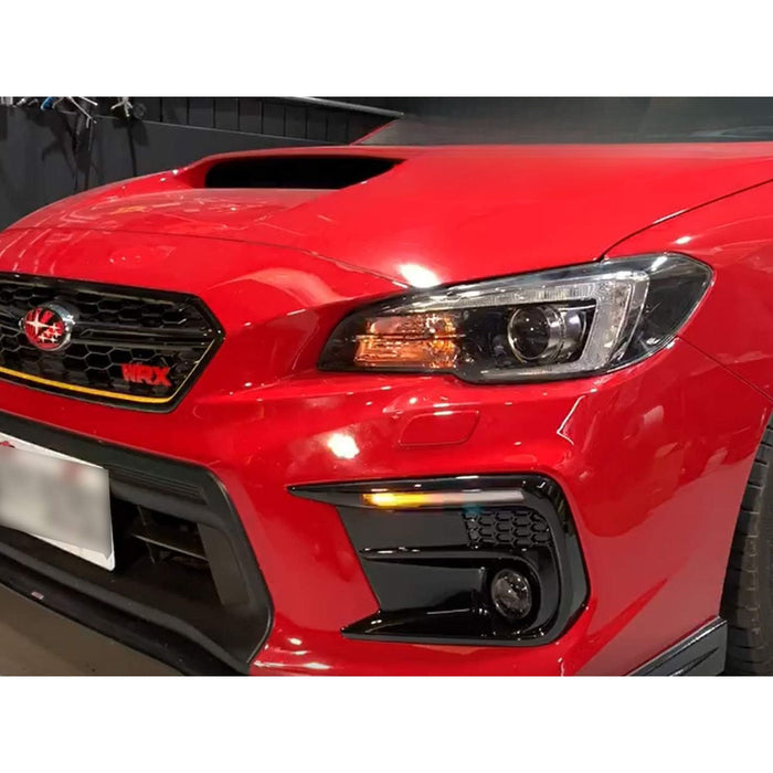 Sequential LED Turn Signal + DRL Bezel Lights Compatible With Subaru WRX STI 2018-2020