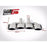 Quad Oval Exhaust Muffler Tips – Stainless Steel for Mercedes-Benz C/E/S Class (W204, W207, W212, W221)