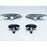 LED Side Markers Smoke Lens Lights Combo Compatible With 2002-2003 Subaru Impreza WRX STI