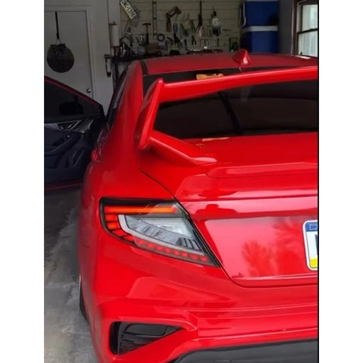 LED Tail Lights with Sequential Indicator & Startup Animation (Red / Clear Lens) – For Subaru WRX VB (2022–2026)