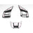 Carbon Fiber Steering Wheel Button Trim Cover Compatible With Subaru WRX STI VA 2018–2021 (Manual Transmission)