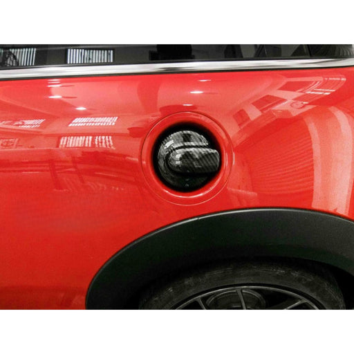 Carbon Fiber Fuel Gas Tank Cap Cover Compatible With Mini Cooper R55 / R56 / R57 / R58 / R59 (2007–2013)