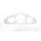Carbon Fiber Look Cluster Dashboard Gauge Cover – Compatible with Mercedes-Benz W211 E-Class