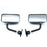 Carbon Look F1 Style Race Mirrors (Universal Fit, Pair RH+LH)