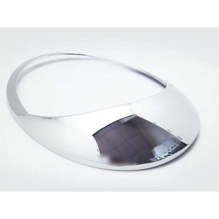 Chrome Headlights Lamp Eye Lid Brows Eyelids Cover Compatible With 1999-2005 Volkswagen New Beetle