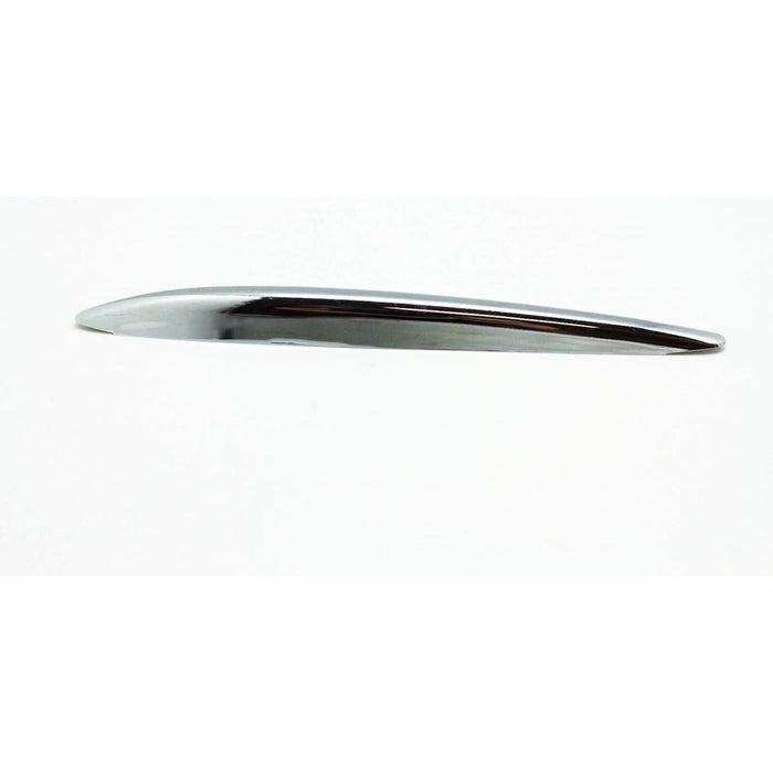 Mercedes Benz SLK Accessories, Chrome Molding Fins, Bonnet Grille Hood Vent Cover Trims for 2012-2019 Mercedes Benz R172 SLK Class - Chrome Nickel Stripe