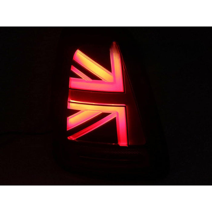 UK Union Jack LED Tail Lights Compatible With Mini Cooper R56 / R57 / R58 / R59 LCI (2010–2015)