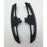 Extended Satin Black Aluminum Fast Shift Shifter Paddles – Fits BMW E46 SMG (2001–2006)