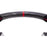 Carbon Fiber Suede Steering Wheel Red Stitching for Suzuki Swift Sport ZC33S 2017–2023