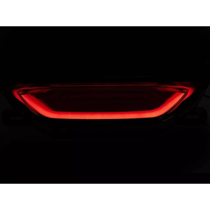 Rear 3D LED Fog Light 4th Brake Light Clear/Red for Toyota C-HR 2016–2023