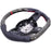 Forged Carbon Fiber Steering Wheel Perforated Leather Red Stitching for Mini Cooper R55 R56 R58 R59 S Mk2 2007–2013