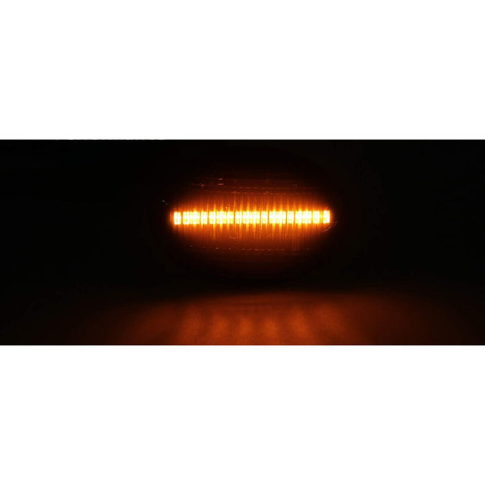 LED SMD Side Marker Blinker Black Smoke Compatible With Fiat 500 / 500L / Lancia Ypsilon