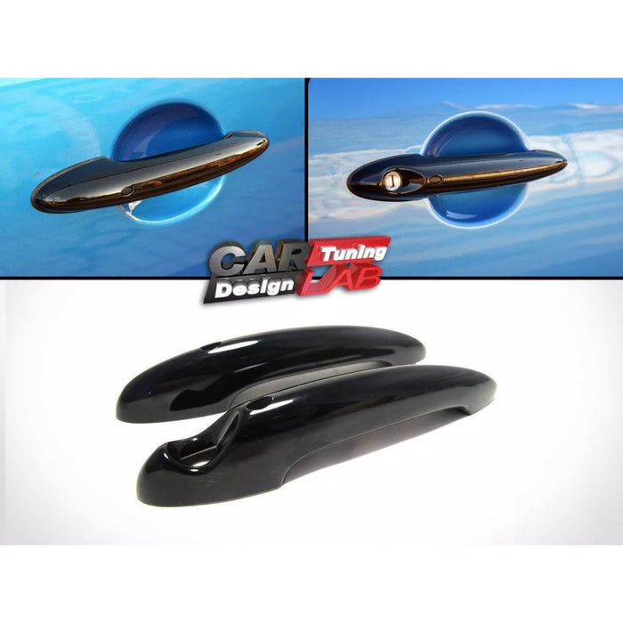 Black Glossy Keyless Go Door Handle Covers – For Mini Cooper R50–R59 (2001–2013)