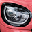 Gloss Black Angry Eye Headlight Eyebrow Covers – For MINI Cooper Countryman F60 (2016–2023)