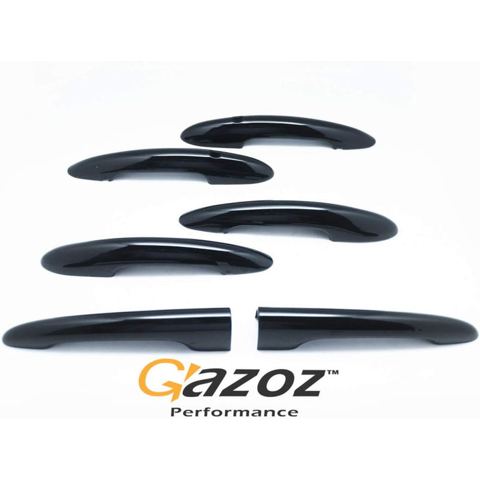 Keyless De-Chrome Gloss Black Door Handle Cover for Mini Cooper F54 Clubman JCW