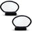 GT Style Fender Mount Door Mirrors (Black) – Universal Fit (RH + LH)