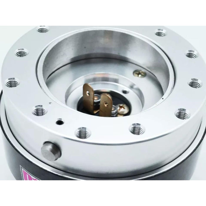 D1 Spec Carbon Fiber Steering Wheel Quick Release Hub Adapter