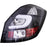 LED Tail Lights Black Base White Bar for Skoda Fabia II Mk2 2007–2014