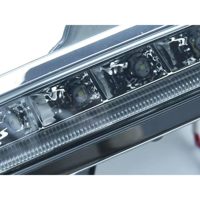 Exterior Accessories - LED Daytime DRL Smoked Lens Driving Light Lamp for 2005-2008 Porsche Boxster 987