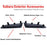 Front Bumper Side Vent Covers RH+LH Compatible With Subaru Impreza WRX STI (2006–2007 GDF)