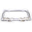 3D Chrome Scorpion License Plate Frame Black for Cars and Trucks