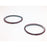 Chrome Front Fog Light Cover Trim – Silver for Mercedes-Benz SLK R171 (2004–2008 Pre-Facelift)