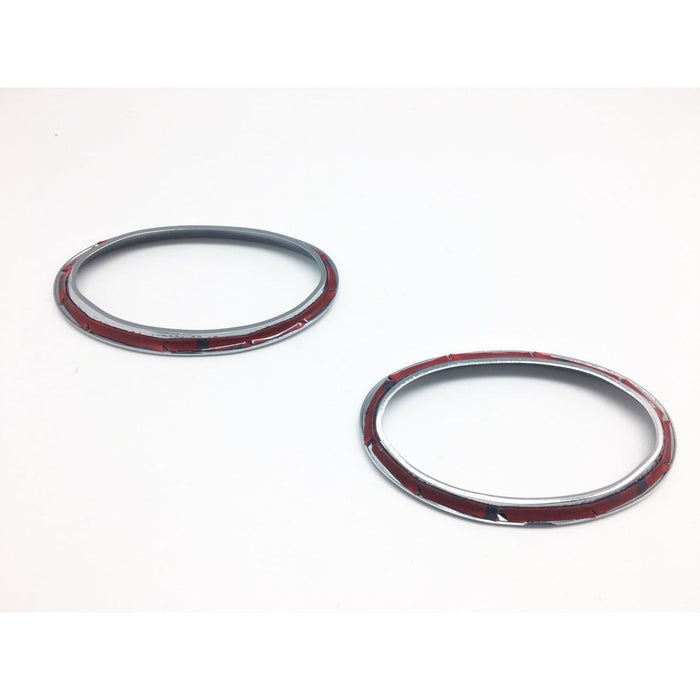Chrome Front Fog Light Cover Trim – Silver for Mercedes-Benz SLK R171 (2004–2008 Pre-Facelift)