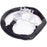 Carbon Fiber Perforated Leather Steering Wheel Red Stitching for Suzuki Jimny 2018–2024