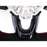 Full Suede Steering Wheel with Red Stripe – For Mini Cooper F54/F55/F56/F57/F60 S & JCW Gen3 (2014–2021)