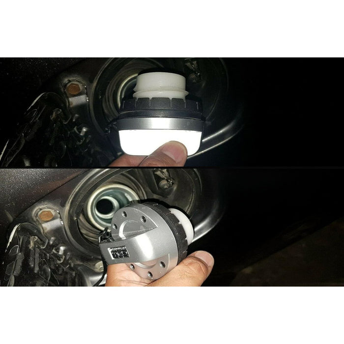 JDM TRD Style Fuel Gas Cap Cover Overlay – Compatible with Scion FR-S / Toyota GT86 / Subaru BRZ / FT86 / 86