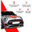 Front Splitters Pair Compatible with 2014-2020 Mini Cooper F56/F57 JCW Pro - Front Bumper Trim Replacement