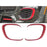 Aero Bumper Canards Kit – Red for Mini Cooper JCW / S (F54, F55, F56, F57)