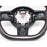 Carbon Fiber Perforated Leather Steering Wheel Red Stitching for Mini Cooper R55 R56 R58 R59 S Mk2 2007–2013