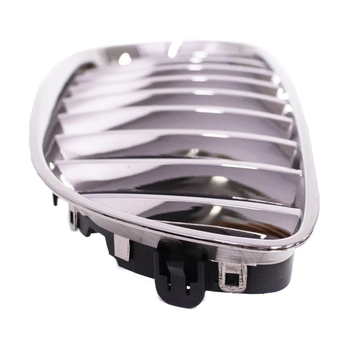 Front Chrome Black Kidney Grille Replacement Compatible with BMW Z4 E89 Mk2 2009-2016