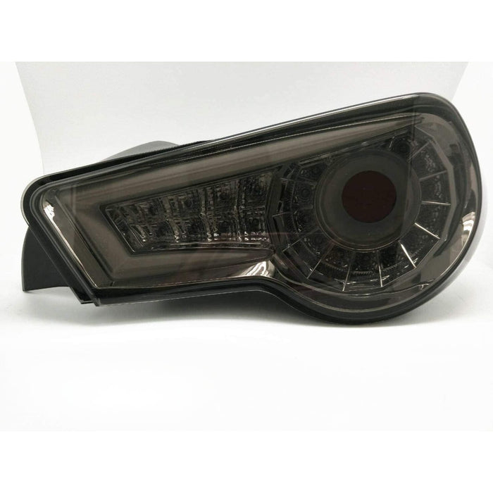 LED Black Smoke Tail Rear Light Lamps Compatible With 2012-2016 Scion FR-S Subaru BRZ Toyota GT86