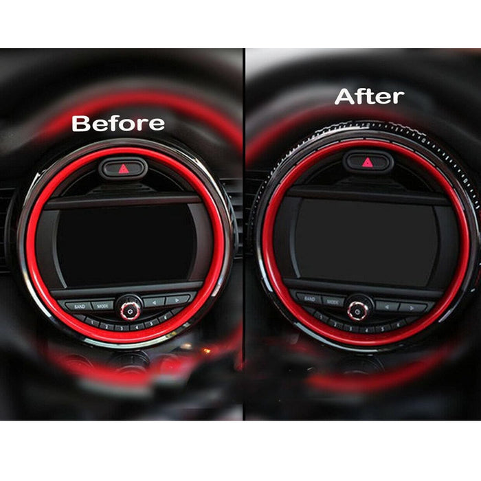 Interior Accessories – 8.8" Multimedia Screen Frame Cover Compatible with Mini Cooper S F55 F56 F57 Gen3 2014-2020