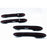 Gloss Black Keyless Door Handle Cover Compatible With Mini Cooper F55 / F60 (2017–2020)