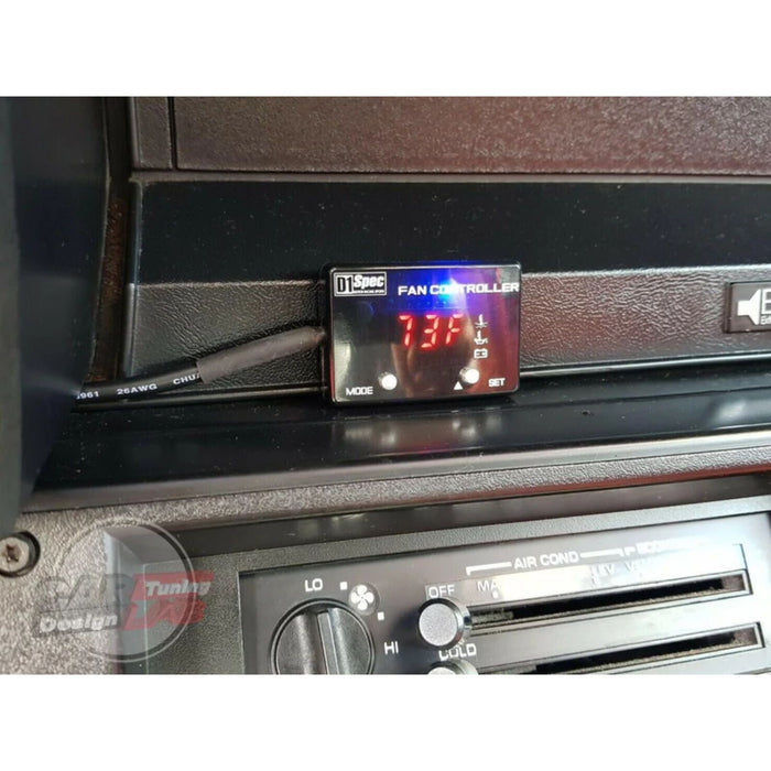 D1 Spec 3-in-1 Universal Fan Controller – Water & Oil Temperature Monitor Sensors